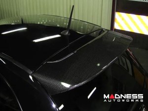 FIAT 500 Roof Spoiler - Carbon Fiber - ABARTH Style